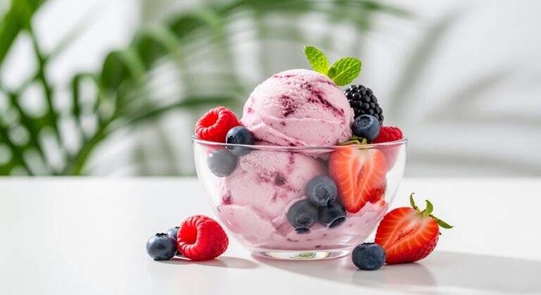 Tropical Berry Frozen Yogurt: A Refreshing Summer Treat You’ll Crave Every Day