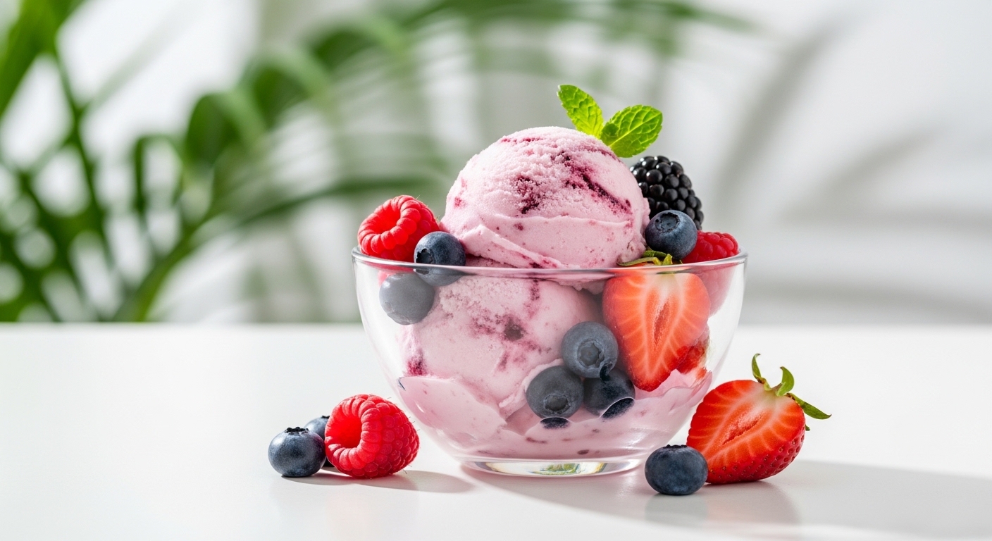 Tropical Berry Frozen Yogurt: A Refreshing Summer Treat You’ll Crave Every Day