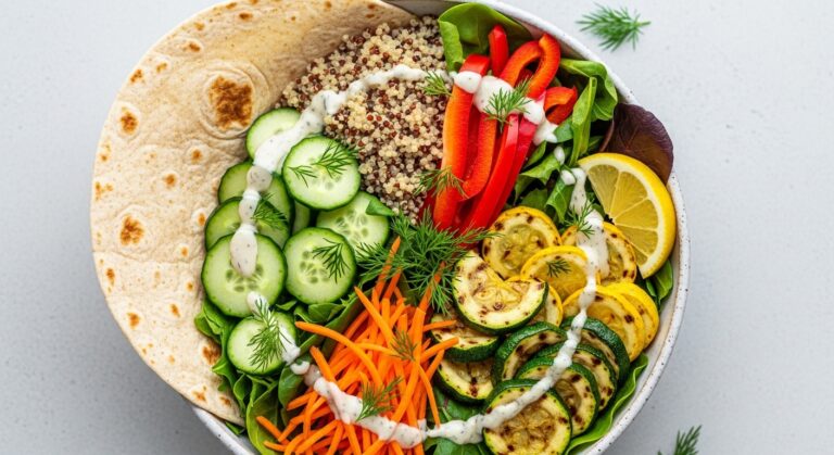 Why Lemon Dill Veggie Wrap Bowls Are Your New Favorite Healthy Lunch