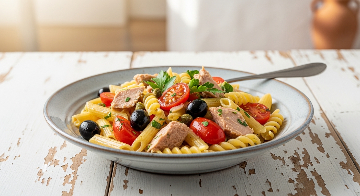Mediterranean Tuna Pasta: A Bold, Flavor-Packed Dish That’s Ready in 20 Minutes