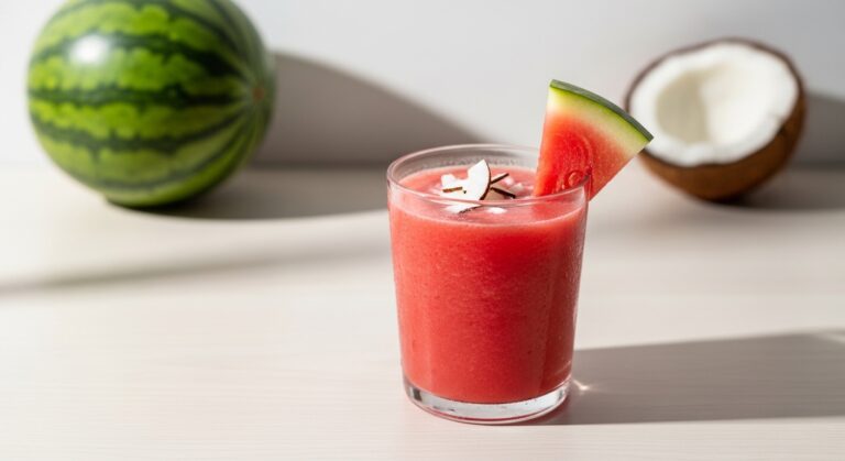 Refreshing Watermelon Coconut Smoothie: The Ultimate Summer Hydration Drink