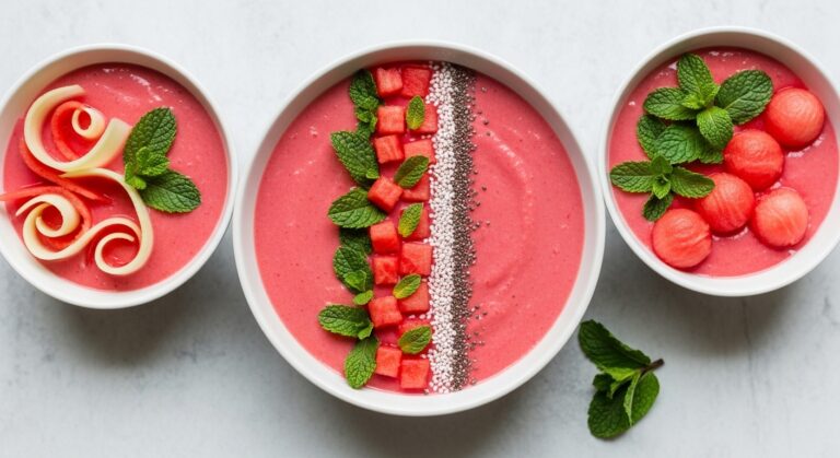 Watermelon Mint Smoothie Bowls: A Refreshing, Vibrant Breakfast You’ll Crave All Summer
