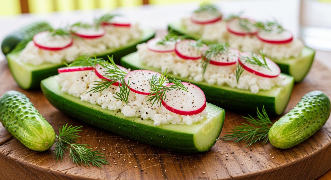 Cottage Cheese Cucumber Boats: A Refreshing 2026 Summer Snack You’ll Crave