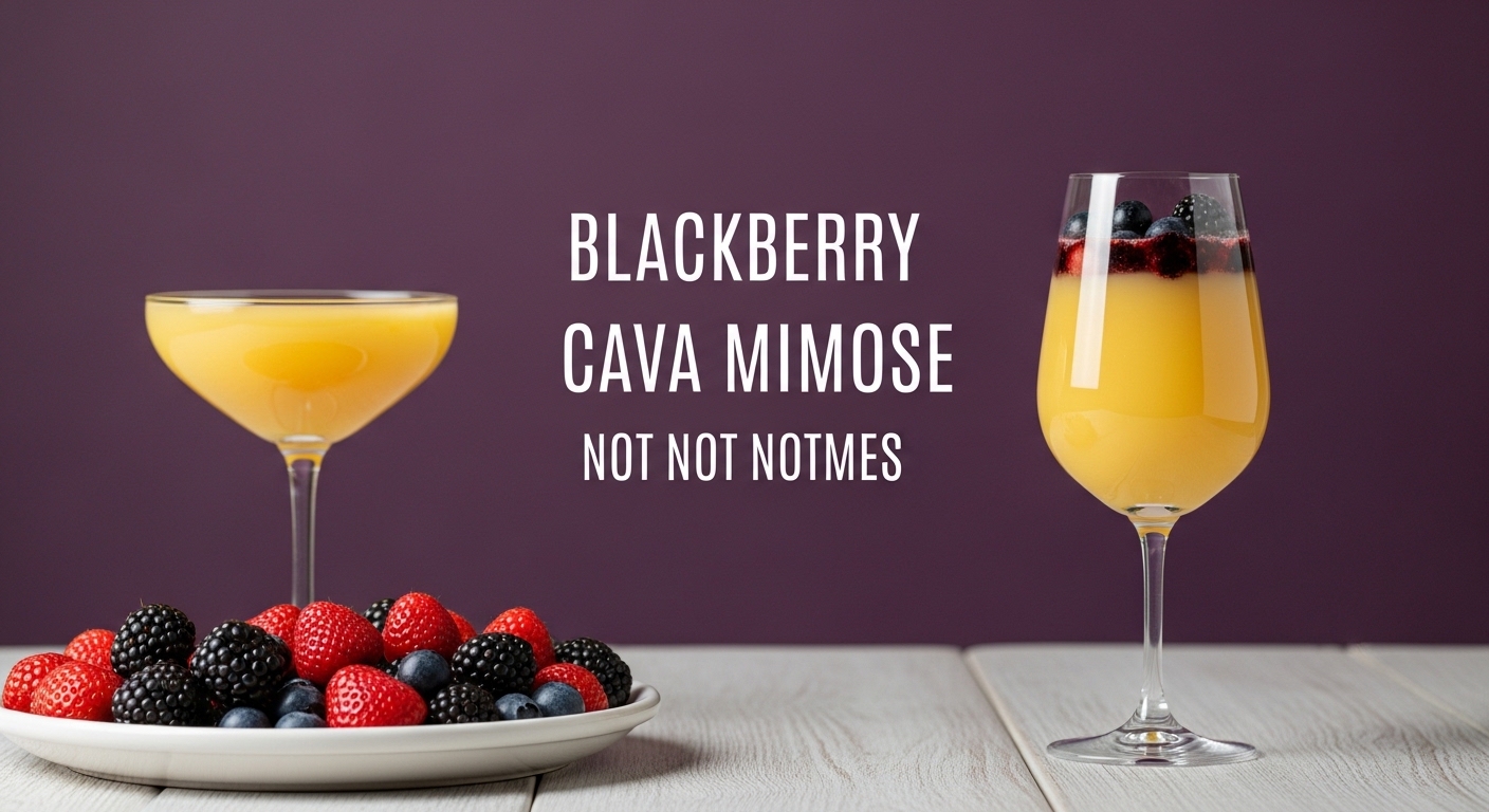 The Perfect Brunch Sparkle: Why Blackberry Cava Mimosa Is the Trending Cocktail You Need to Try