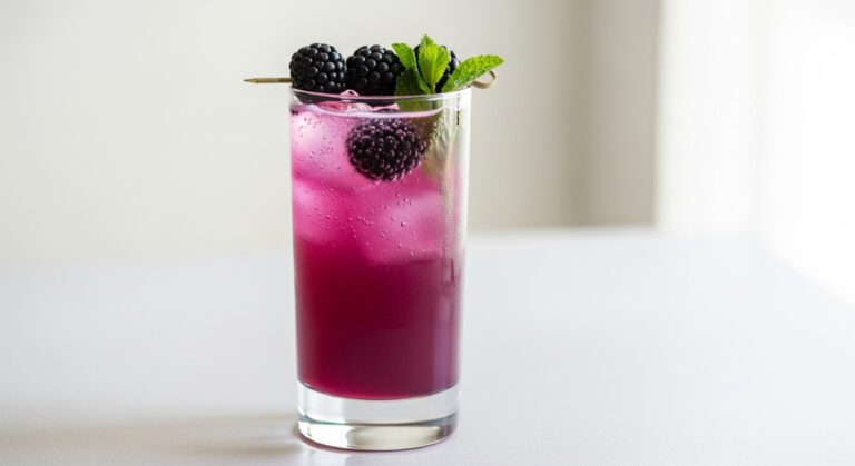 Blackberry Cava Smash: A Refreshing Sparkling Cocktail That’s Perfect for Summer Evenings