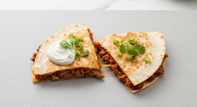 BBQ Pulled Pork Quesadillas: Smoky, Cheesy, and Irresistibly Crispy