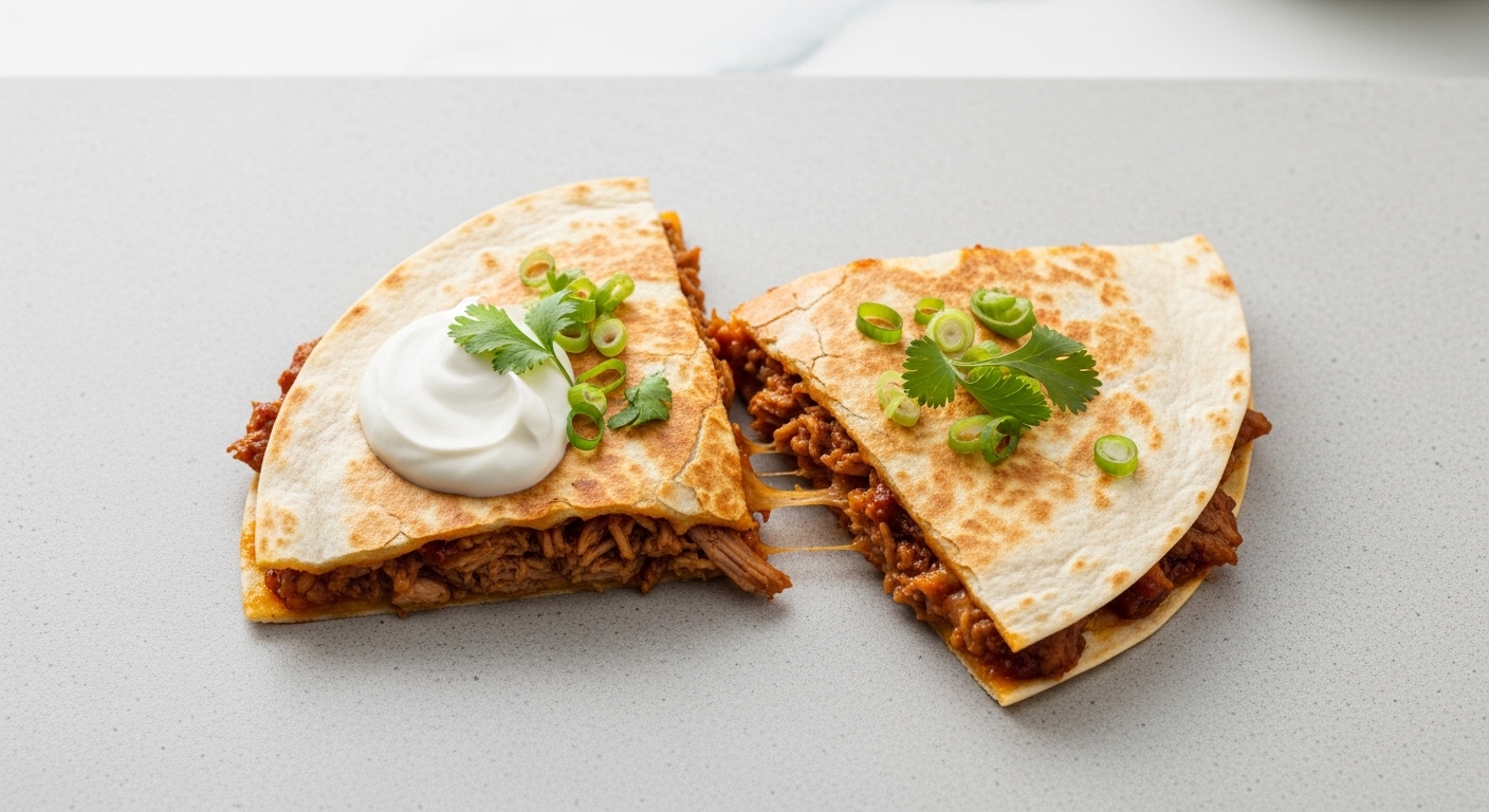 BBQ Pulled Pork Quesadillas: Smoky, Cheesy, and Irresistibly Crispy