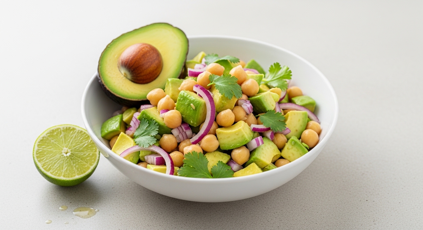 The Perfect Chilled Avocado Chickpea Salad You’ll Want Every Summer The Perfect Chilled Avocado Chickpea Salad You’ll Want Every Summer