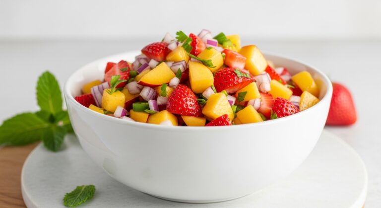 Peach Strawberry Salsa: The Sweet & Spicy Summer Sensation You Need This Season