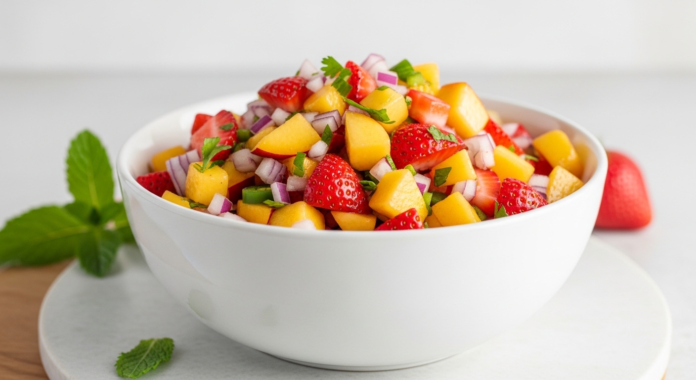 Peach Strawberry Salsa: The Sweet & Spicy Summer Sensation You Need This Season