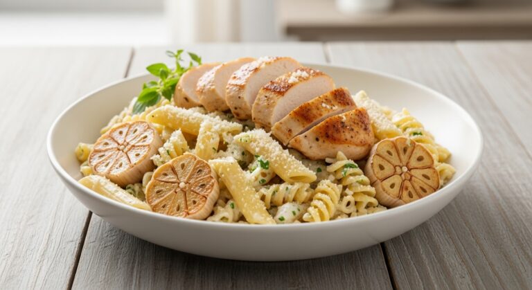 Garlic Parmesan Chicken Pasta: A Rich, Creamy Comfort Classic You’ll Crave
