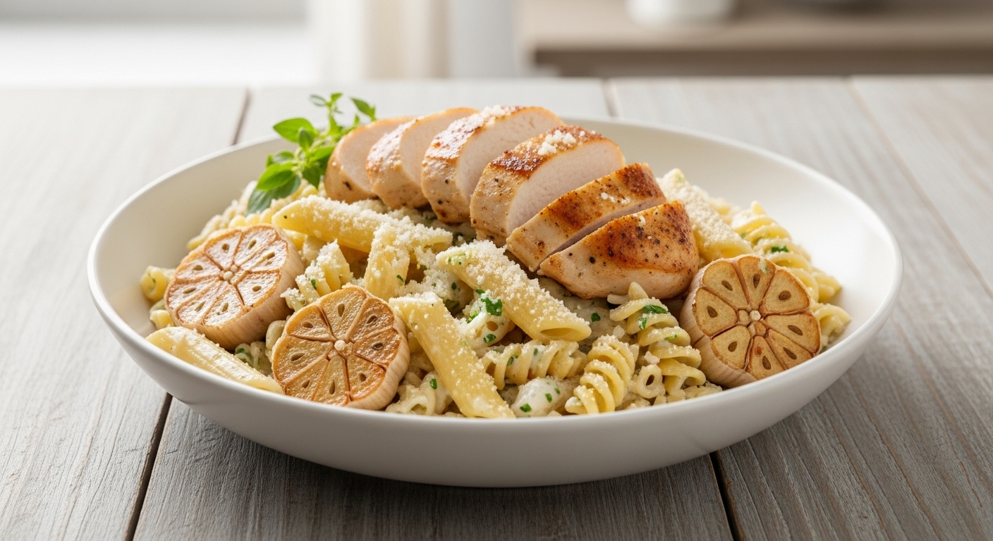 Garlic Parmesan Chicken Pasta: A Rich, Creamy Comfort Classic You’ll Crave
