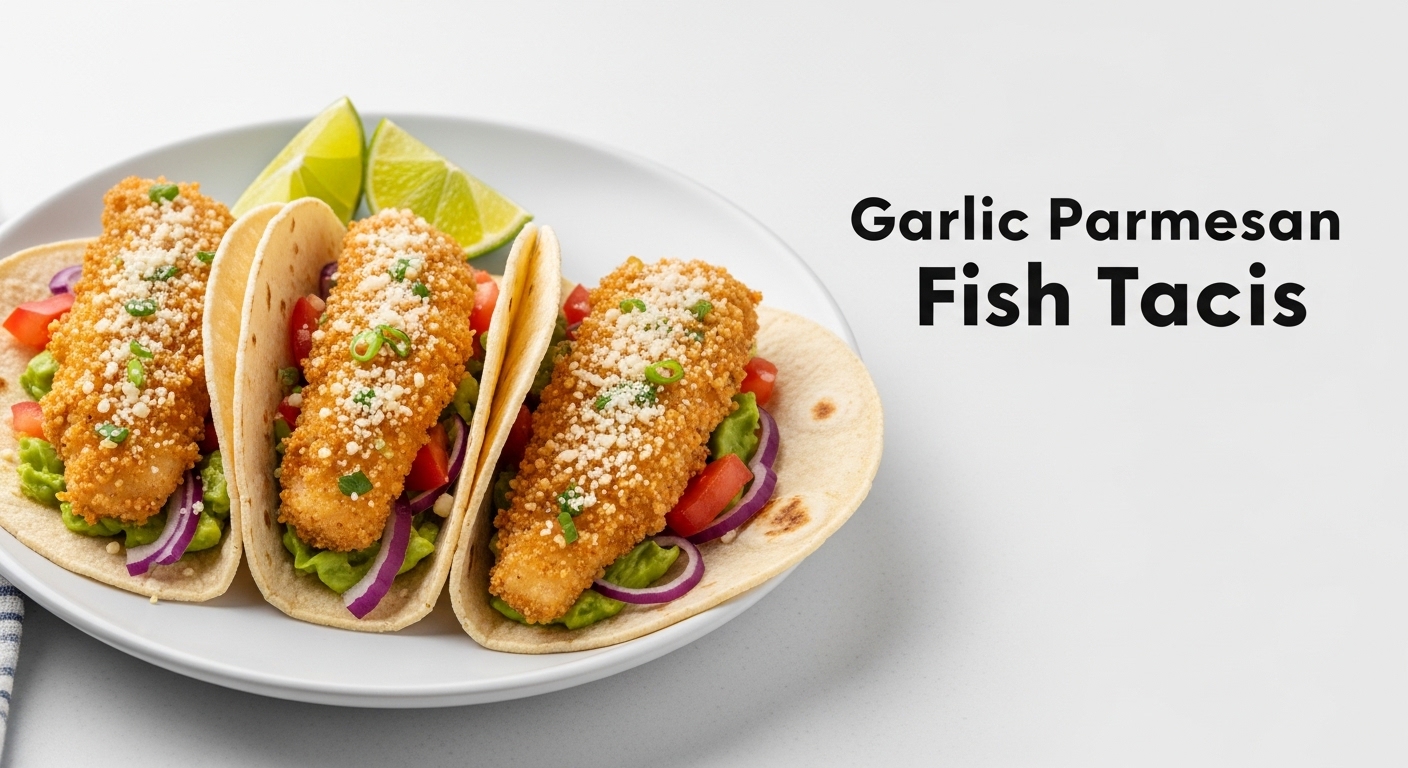 Garlic Parmesan Fish Tacos: Crispy, Creamy, and Irresistibly Flavorful