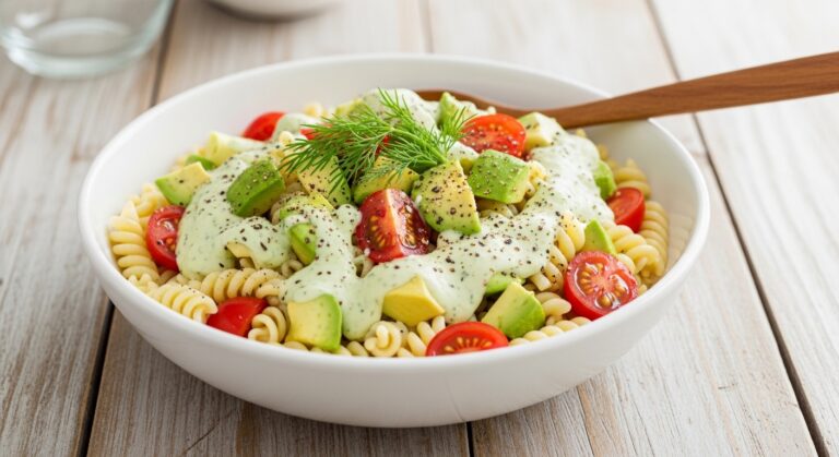 Avocado Ranch Pasta Salad: The Creamy, Crunchy Comfort You’ve Been Craving