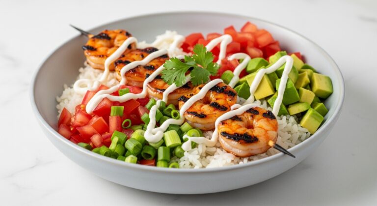 BBQ Ranch Shrimp Rice Bowls – A Flavor Explosion in Every Bite