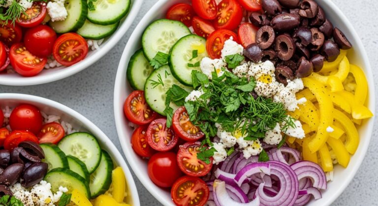 Mediterranean Veggie Rice Bowls: A Fresh, Flavorful Meal in Minutes