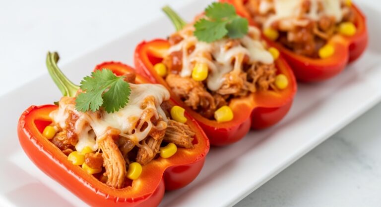 BBQ Chicken Stuffed Peppers: A Smoky, Savory Delight That’s Easy to Make and Impossible to Resist