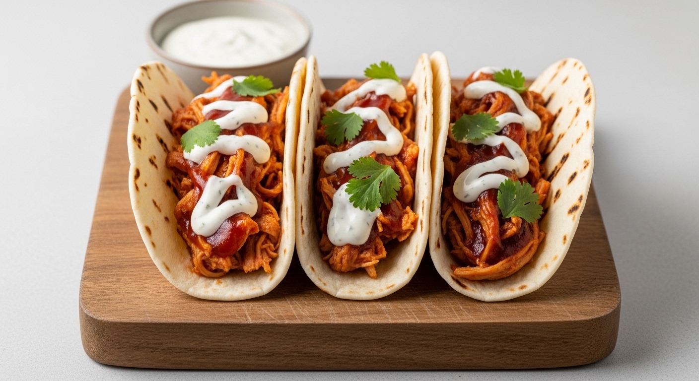 BBQ Ranch Chicken Tacos: Smoky, Creamy, and Irresistibly Juicy