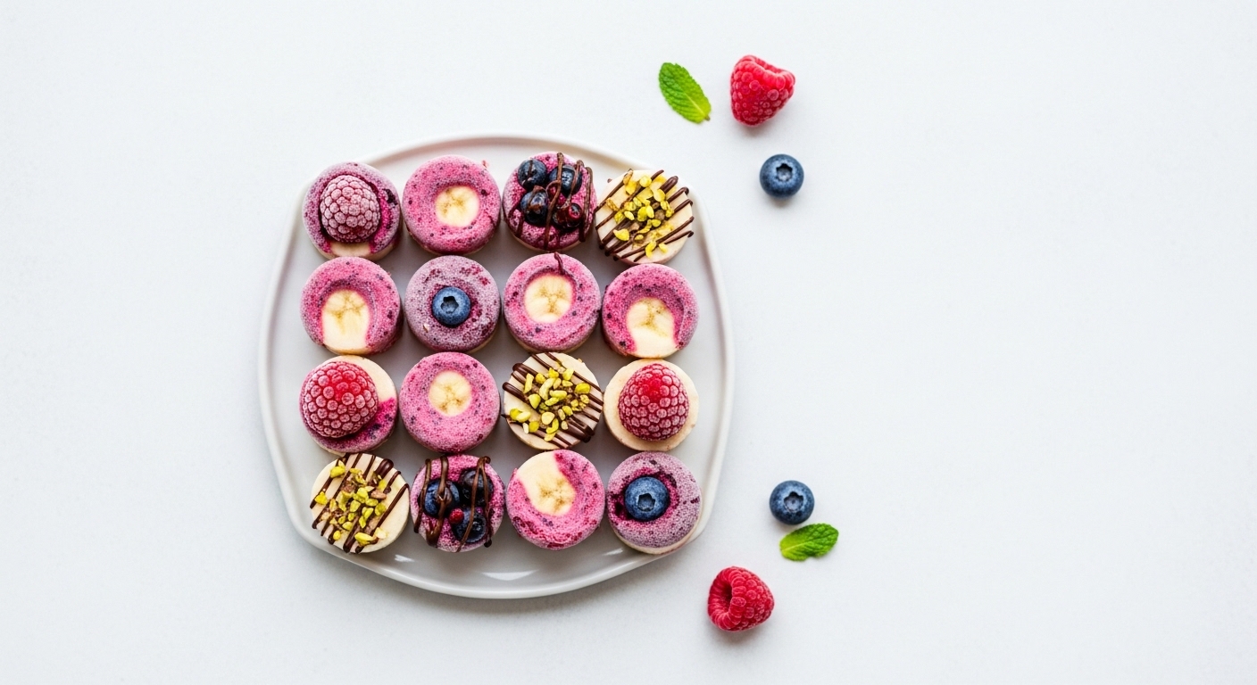 Frozen Banana Berry Bites: A Creamy, Crunchy Treat That’s Pure Bliss