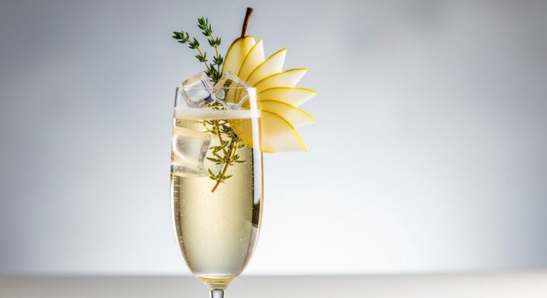 Pear Champagne Smash: A Refreshing Sparkling Cocktail That’s Taking the Party Scene by Storm