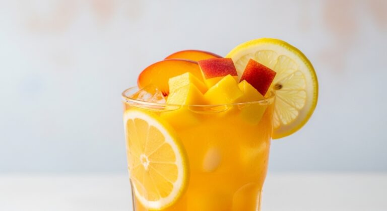 Peach Mango Lemonade: A Refreshing Summer Sipper That’ll Steal Your Heart