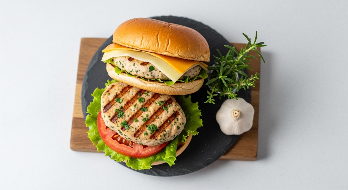 Garlic Herb Chicken Burgers: Juicy, Flavorful, and Ready in 30 Minutes