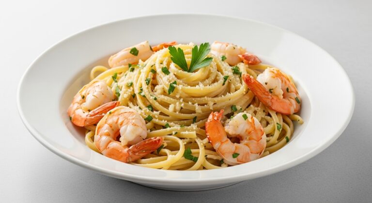 Garlic Parmesan Shrimp Pasta: A Creamy, Flavor-Packed Dish You’ll Crave Again and Again