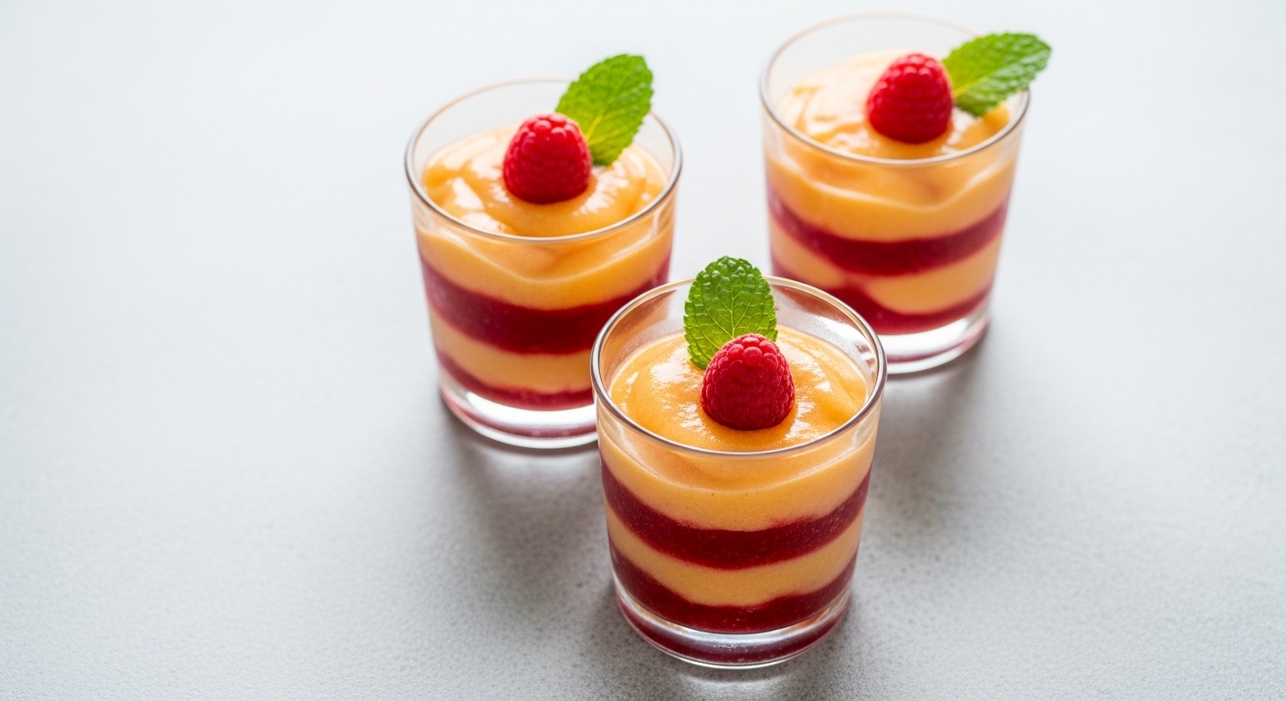 Frozen Peach Raspberry Cups: A Refreshing No-Bake Summer Treat