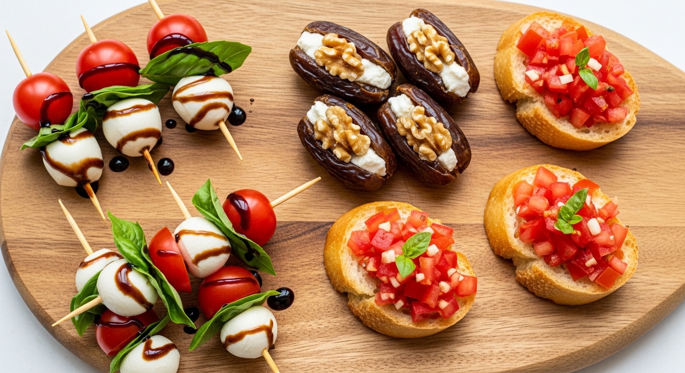 Easy Appetizers Using Just 5 Ingredients: Quick & Delicious Party Favorites Easy Appetizers Using Just 5 Ingredients: Quick & Delicious Party Favorites