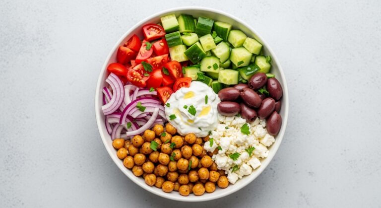 Chilled Mediterranean Chickpea Bowls: A Refreshing, Nutritious Meal That’s Perfect for Summer