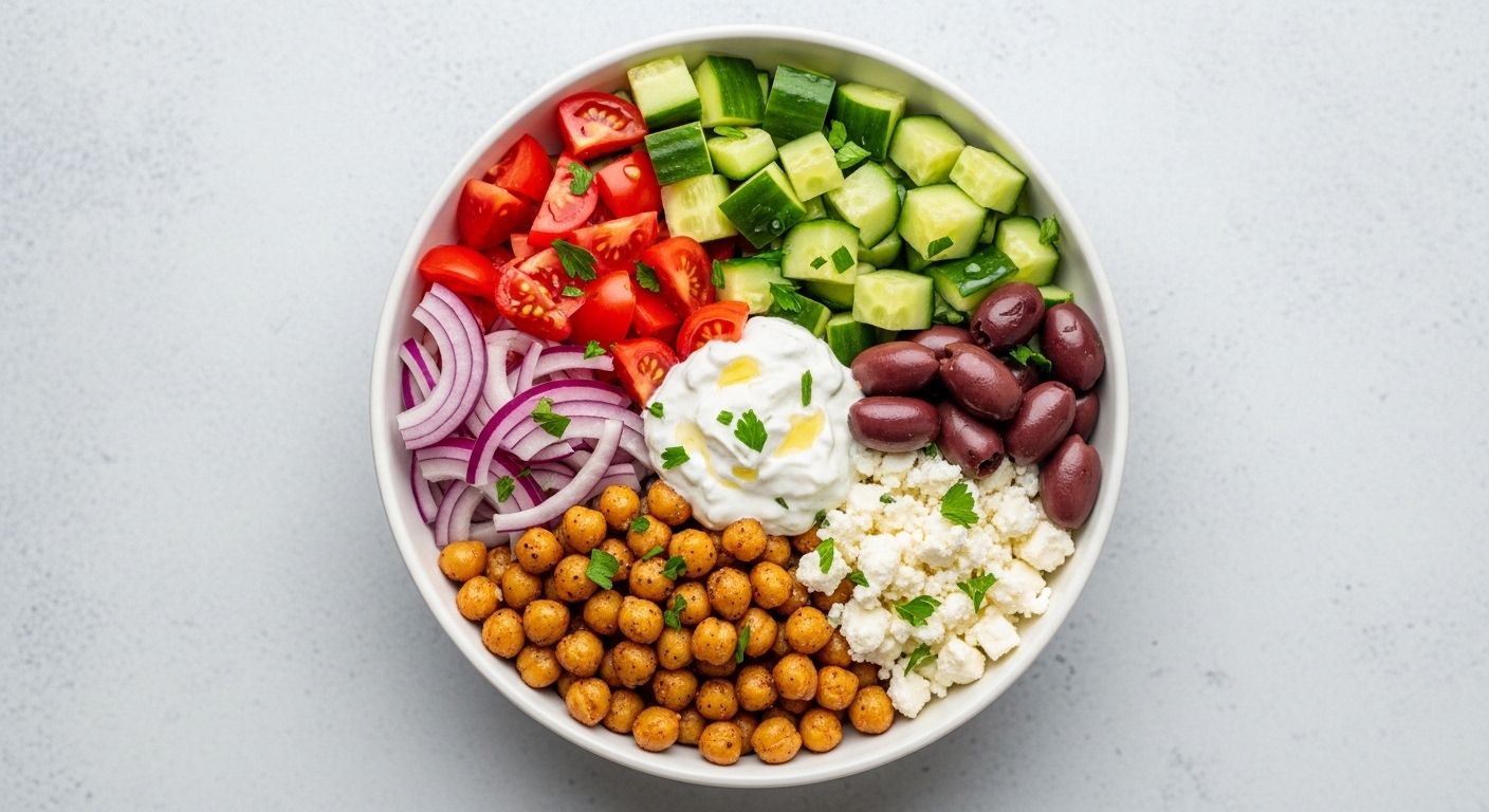 Chilled Mediterranean Chickpea Bowls: A Refreshing, Nutritious Meal That’s Perfect for Summer Chilled Mediterranean Chickpea Bowls: A Refreshing, Nutritious Meal That’s Perfect for Summer