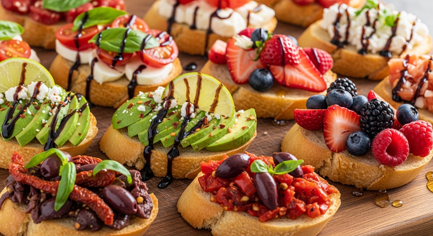 Easy Bruschetta Recipes Beyond the Classic Version