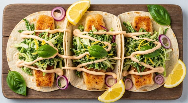 Lemon Basil Fish Tacos: A Fresh, Zesty Twist on a Classic Favorite