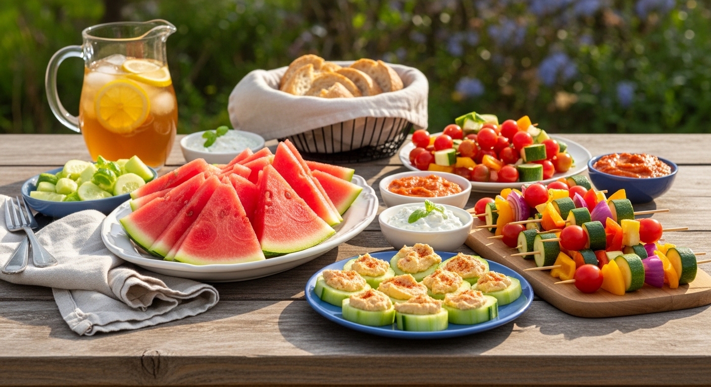 Summer Snack Recipes Full of Fresh Ingredients: Cool & Crunchy Delights