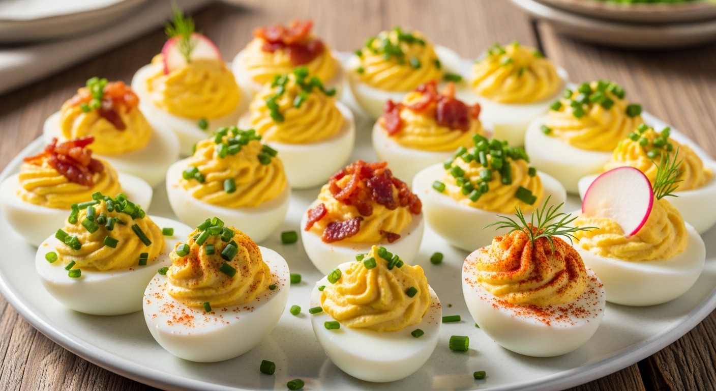 Easy Deviled Egg Recipes With Creative Twists – Make Them Yours Tonight!