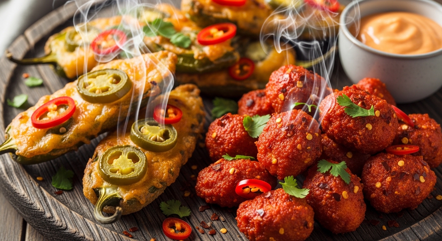 Spicy Snack Recipes for Heat Lovers: Fiery Bites to Turn Up the Heat