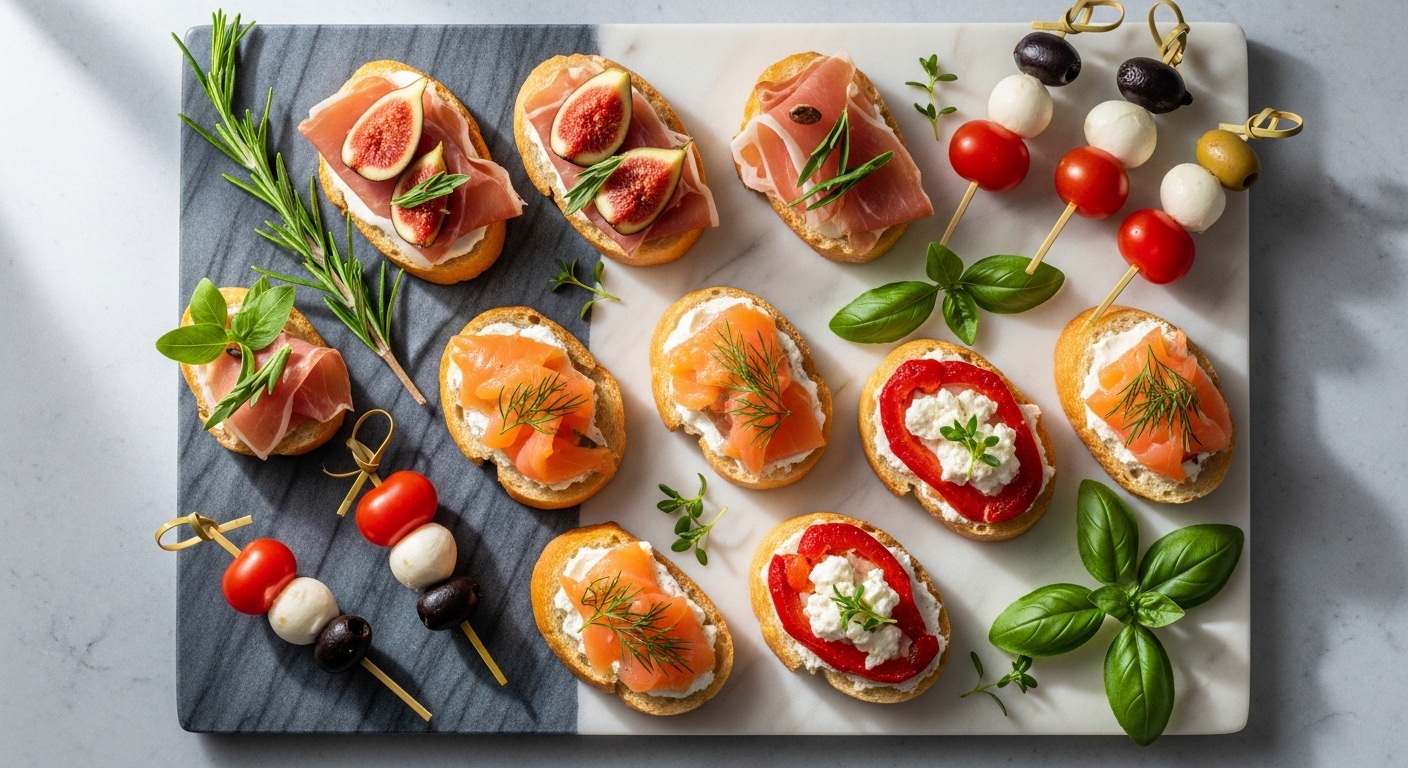 Easy Party Snacks That Look Fancy – No Gourmet Skills Required!