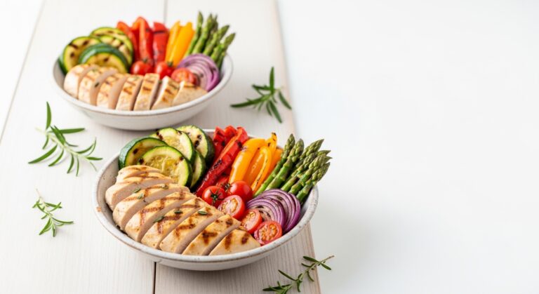 Grilled Veggie Chicken Bowls: A Smoky, Savory Meal You’ll Crave Every Time
