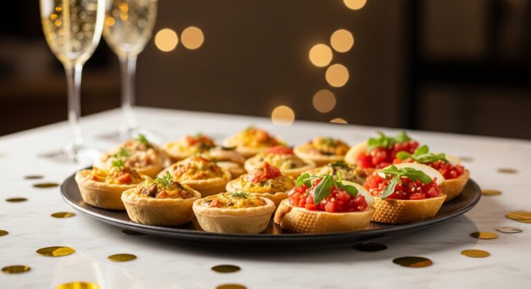 Easy Appetizers for New Year’s Eve Parties – No Stress, Just Flavor!