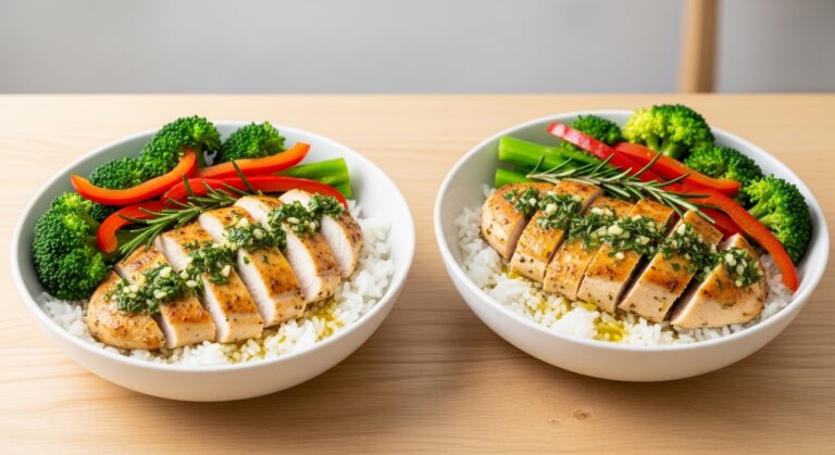 Garlic Herb Chicken Bowls: The Perfect Weeknight Dinner You’ll Crave Again and Again