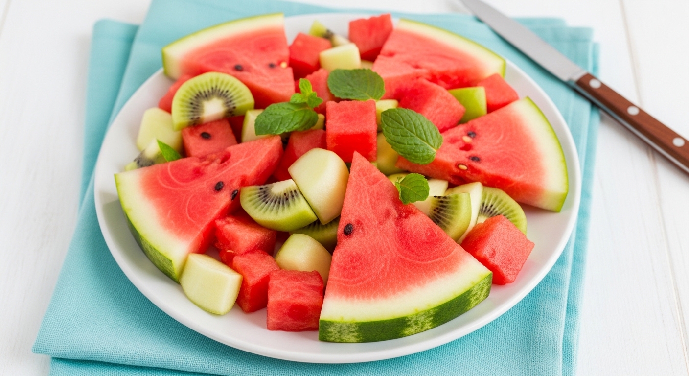 Watermelon Kiwi Fruit Salad: A Refreshing, Vibrant Summer Treat You’ll Crave