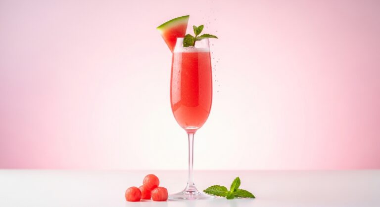 Watermelon Moscato Mimosa: The Perfect Summer Sipper for Brunch & Beyond