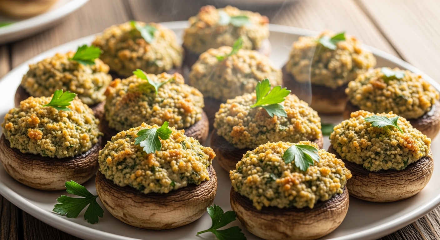 Easy Stuffed Mushroom Recipes for Parties