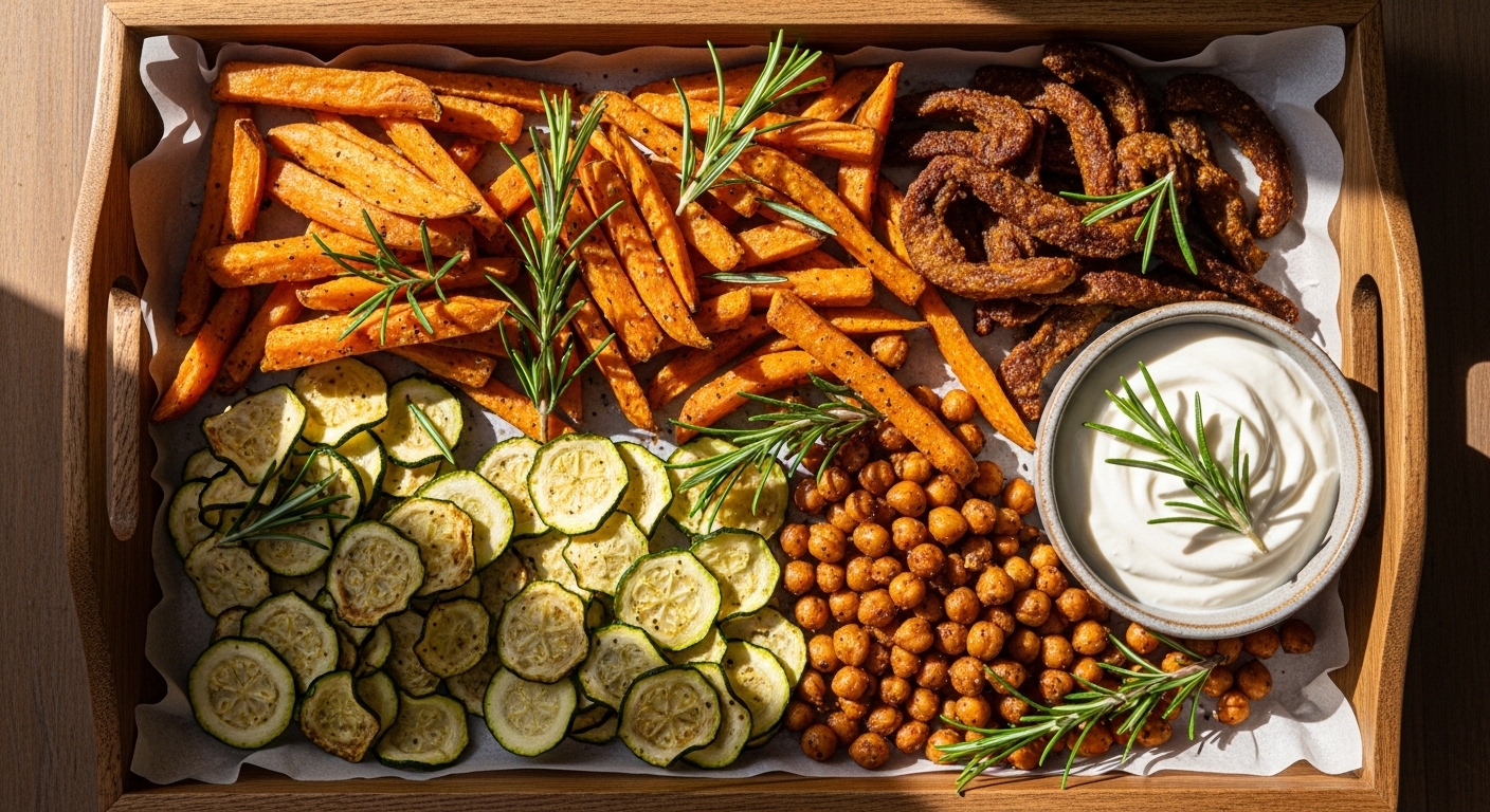 Crispy Oven-Baked Snacks: The Healthier Way to Satisfy Your Cravings