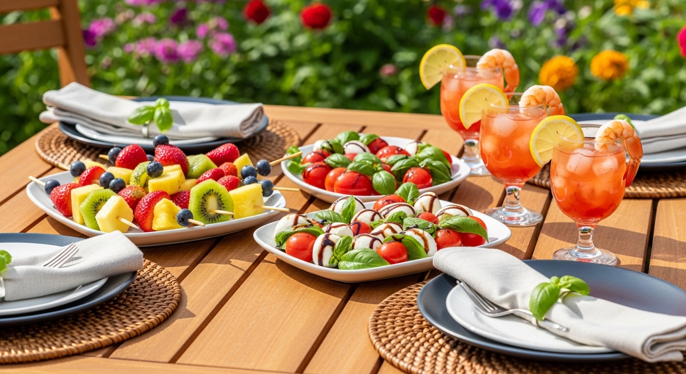 Fresh Summer Appetizers for Outdoor Gatherings: Easy & Delicious Ideas