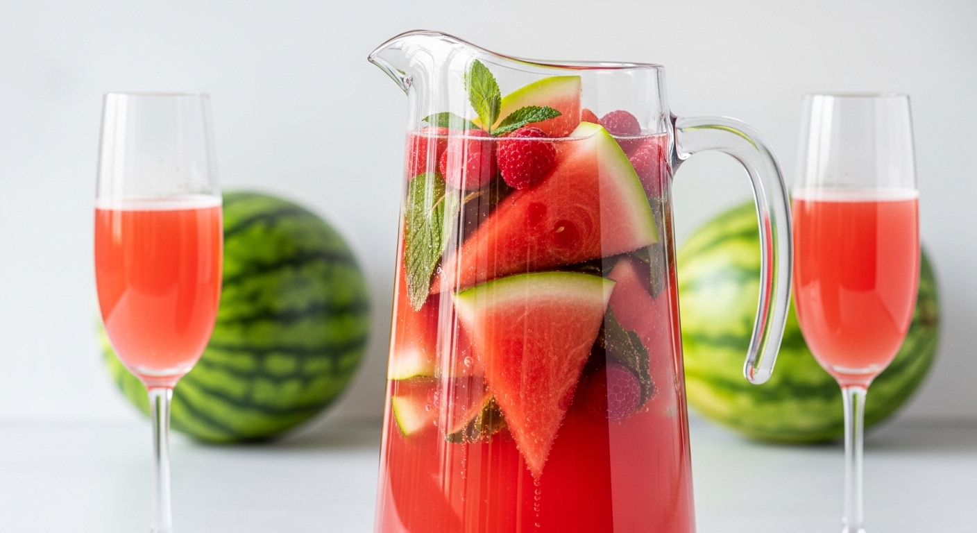 Watermelon Champagne Sangria: The Ultimate Summer Sparkler You Need to Try
