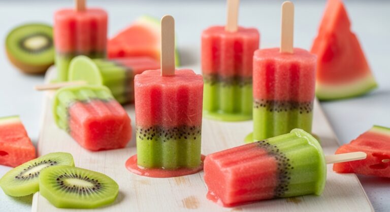 Watermelon Kiwi Smoothie Pops: A Refreshing Summer Treat You’ll Crave