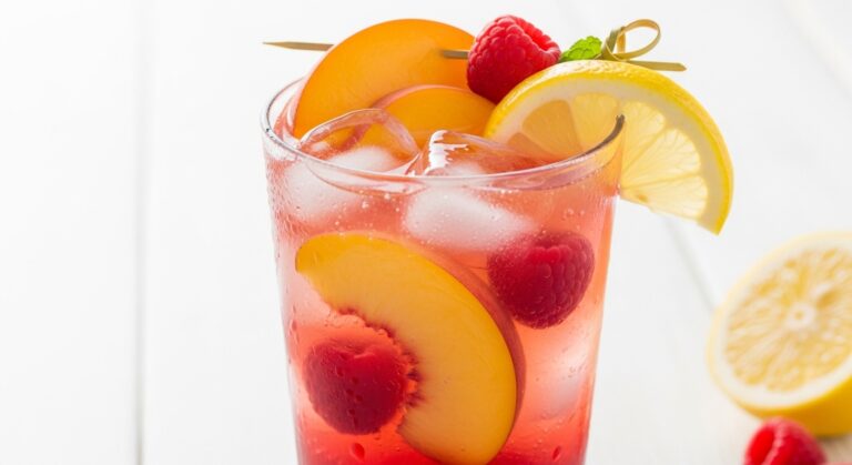 Peach Raspberry Lemonade: The Perfect Summer Sipper That’s Sweet, Tart, and Totally Irresistible