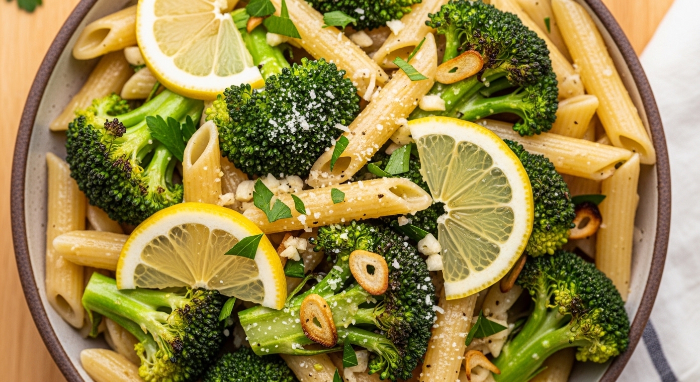 Why Lemon Garlic Broccoli Pasta Is Your Next Weeknight Hero