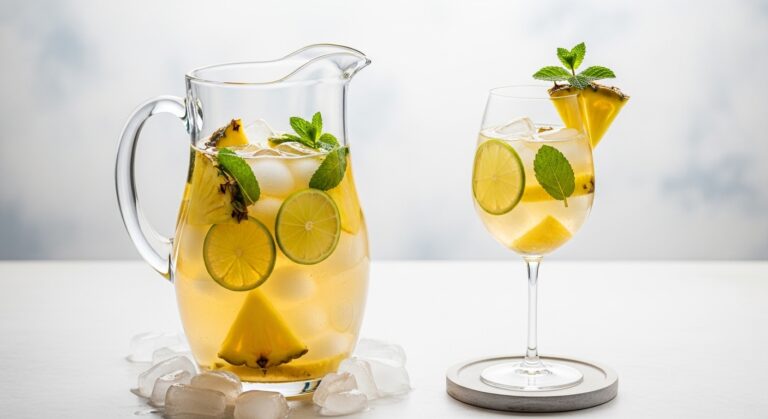 The Perfect Summer Drink: Pineapple Sauvignon Blanc Sangria
